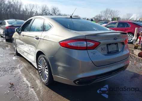 2015 Ford Fusion Titanium from USA, damaged, VIN 3FA6P0K93FR238764